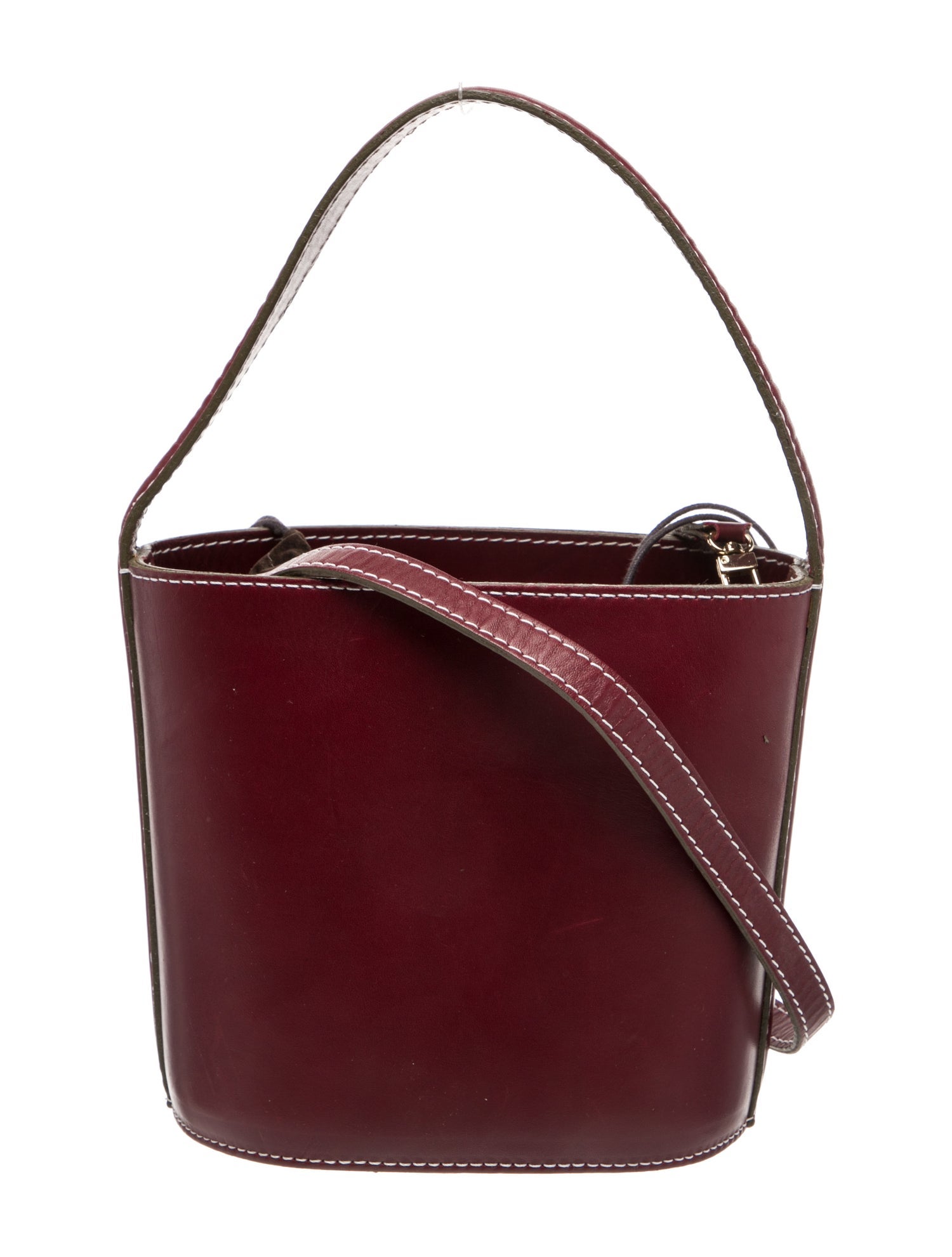 Staud Leather Bucket Bag